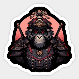 samurai gorilla Sticker